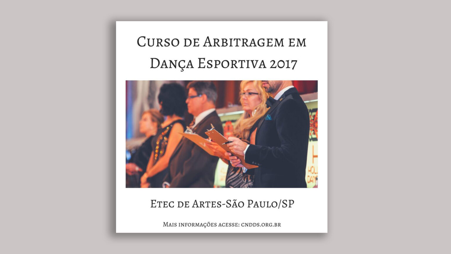 Curso de Arbitragem em Belo Horizonte/2017. 